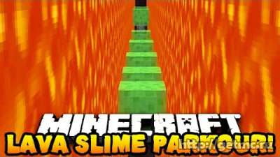 Lava and Slime Parkour Map