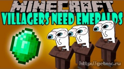 Villagers Need Emeralds Mod