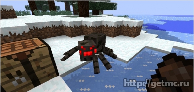 Rideable Spiders Mod