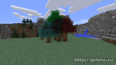 TreeOres Mod