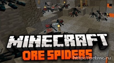 Ore Spiders Mod