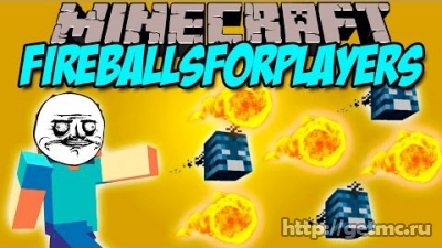 FireBalls For Players Mod