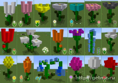 Flowercraft Mod