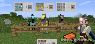 Craftable Horse Armour and Saddle Mod