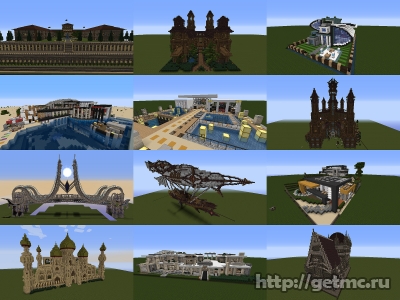 Instant Structures Mod by MaggiCraft