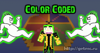 Color Coded Parkour Map