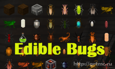 Edible Bugs Mod