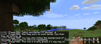 Better Minecraft Chat Mod