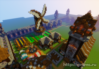 Village - With Redstone Features Map