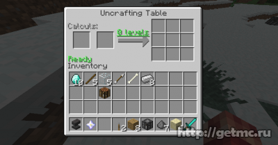 Uncrafting Table Mod