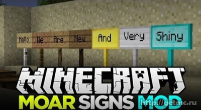 MoarSigns Mod