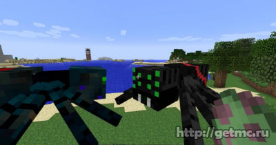 Much More Spiders Mod